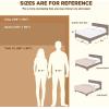 imageBedsure 100 Cotton Blanket Queen Size for Summer Ultra Soft Waffle Weave Queen Blanket for Bed Lightweight Thin Woven Breathable Bedding Gifts for Women Men Kids Dark Green 90quot x 90quotLinen Beige