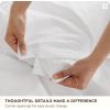 imageBedsure 100 Washed Cotton Duvet Cover Queen Size  Khaki Minimalist Cotton Duvet Cover Linen Like for All Seasons  GentleSoft Plain Simple Bedding Khaki Queen 90quotx90quot35  Slub Bright White No Comforter