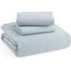 imageBedsure 100 Washed Cotton Duvet Cover Queen Size  Khaki Minimalist Cotton Duvet Cover Linen Like for All Seasons  GentleSoft Plain Simple Bedding Khaki Queen 90quotx90quot16  Stonewashed Cornflower Blue No Comforter