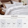 imageBedsure 100 Washed Cotton Duvet Cover Queen Size  Khaki Minimalist Cotton Duvet Cover Linen Like for All Seasons  GentleSoft Plain Simple Bedding Khaki Queen 90quotx90quot05  Bright White No Comforter
