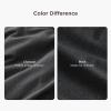 imageBedsure 100 Washed Cotton Duvet Cover Queen Size  Khaki Minimalist Cotton Duvet Cover Linen Like for All Seasons  GentleSoft Plain Simple Bedding Khaki Queen 90quotx90quot21  Black No Comforter