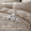 imageBedsure 100 Washed Cotton Duvet Cover Queen Size  Khaki Minimalist Cotton Duvet Cover Linen Like for All Seasons  GentleSoft Plain Simple Bedding Khaki Queen 90quotx90quot01  Khaki No Comforter