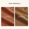 imageBedsure 100 Washed Cotton Duvet Cover Queen Size  Khaki Minimalist Cotton Duvet Cover Linen Like for All Seasons  GentleSoft Plain Simple Bedding Khaki Queen 90quotx90quot06  Burnt Orange No Comforter
