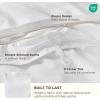 imageBedsure 100 Washed Cotton Duvet Cover Queen Size  Khaki Minimalist Cotton Duvet Cover Linen Like for All Seasons  GentleSoft Plain Simple Bedding Khaki Queen 90quotx90quot35  Slub Bright White No Comforter