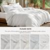 imageBedsure 100 Washed Cotton Duvet Cover Queen Size  Khaki Minimalist Cotton Duvet Cover Linen Like for All Seasons  GentleSoft Plain Simple Bedding Khaki Queen 90quotx90quot04  Natural White No Comforter