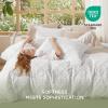 imageBedsure Boho Duvet Cover Queen Size  Grey Breathable ampamp Soft Boho Bedding Machine Washable Comforter Cover for All Seasons Includes 1 Duvet Cover 90quotx90quot with 2 Pillow Shams ampamp Zipper Closure01  White No Comforter