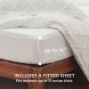 imageBedsure Boho Duvet Cover Queen Size  Grey Breathable ampamp Soft Boho Bedding Machine Washable Comforter Cover for All Seasons Includes 1 Duvet Cover 90quotx90quot with 2 Pillow Shams ampamp Zipper Closure01  White No Comforter