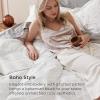 imageBedsure Boho Duvet Cover Queen Size  Grey Breathable ampamp Soft Boho Bedding Machine Washable Comforter Cover for All Seasons Includes 1 Duvet Cover 90quotx90quot with 2 Pillow Shams ampamp Zipper Closure01  White No Comforter