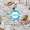 imageBedsure Boho Duvet Cover Queen Size  Grey Breathable ampamp Soft Boho Bedding Machine Washable Comforter Cover for All Seasons Includes 1 Duvet Cover 90quotx90quot with 2 Pillow Shams ampamp Zipper Closure01  White No Comforter