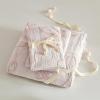 imageBedsure Boho Duvet Cover Queen Size  Grey Breathable ampamp Soft Boho Bedding Machine Washable Comforter Cover for All Seasons Includes 1 Duvet Cover 90quotx90quot with 2 Pillow Shams ampamp Zipper Closure01  Pink Bowknot No Comforter