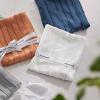 imageBedsure Boho Duvet Cover Queen Size  Grey Breathable ampamp Soft Boho Bedding Machine Washable Comforter Cover for All Seasons Includes 1 Duvet Cover 90quotx90quot with 2 Pillow Shams ampamp Zipper Closure35  White  Stripe No Comforter