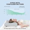 imageBedsure Cervical Neck Pillow for Sleeping Memory Foam with CoolTouch Ice Pillowcases Ergonomic Contour Pain Relief Orthopedic Pillow for Neck Support for Side Back Stomach Sleepers Grey