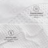 imageBedsure Cooling Duvet Cover Queen Size Cotton ampamp Rayon Derived from Bamboo Blend Duvet Cover Set for Hot Sleepers UltraSoft Breathable ampamp Lightweight Home Bedding for All Seasons White90quotx90quot02  Bright White No Comforter