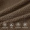 imageBedsure Cooling Duvet Cover Queen Size Cotton ampamp Rayon Derived from Bamboo Blend Duvet Cover Set for Hot Sleepers UltraSoft Breathable ampamp Lightweight Home Bedding for All Seasons White90quotx90quot06  Brown No Comforter