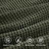 imageBedsure Cooling Duvet Cover Queen Size Cotton ampamp Rayon Derived from Bamboo Blend Duvet Cover Set for Hot Sleepers UltraSoft Breathable ampamp Lightweight Home Bedding for All Seasons White90quotx90quot14  Olive Green No Comforter