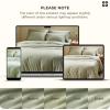 imageBedsure Cooling Duvet Cover Queen Size Cotton ampamp Rayon Derived from Bamboo Blend Duvet Cover Set for Hot Sleepers UltraSoft Breathable ampamp Lightweight Home Bedding for All Seasons White90quotx90quot20  Cooling Sage Green No Comforter