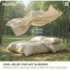 imageBedsure Cooling Duvet Cover Queen Size Cotton ampamp Rayon Derived from Bamboo Blend Duvet Cover Set for Hot Sleepers UltraSoft Breathable ampamp Lightweight Home Bedding for All Seasons White90quotx90quot20  Cooling Beige No Comforter