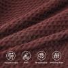 imageBedsure Cooling Duvet Cover Queen Size Cotton ampamp Rayon Derived from Bamboo Blend Duvet Cover Set for Hot Sleepers UltraSoft Breathable ampamp Lightweight Home Bedding for All Seasons White90quotx90quot08  Maroon Red No Comforter