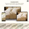 imageBedsure Cooling Duvet Cover Queen Size Cotton ampamp Rayon Derived from Bamboo Blend Duvet Cover Set for Hot Sleepers UltraSoft Breathable ampamp Lightweight Home Bedding for All Seasons White90quotx90quot20  Cooling Beige No Comforter
