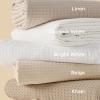 imageBedsure Cooling Duvet Cover Queen Size Cotton ampamp Rayon Derived from Bamboo Blend Duvet Cover Set for Hot Sleepers UltraSoft Breathable ampamp Lightweight Home Bedding for All Seasons White90quotx90quot03  Beige No Comforter