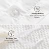 imageBedsure Cooling Duvet Cover Queen Size Cotton ampamp Rayon Derived from Bamboo Blend Duvet Cover Set for Hot Sleepers UltraSoft Breathable ampamp Lightweight Home Bedding for All Seasons White90quotx90quot01  Coconut White No Comforter