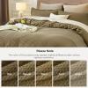 imageBedsure Cooling Duvet Cover Queen Size Cotton ampamp Rayon Derived from Bamboo Blend Duvet Cover Set for Hot Sleepers UltraSoft Breathable ampamp Lightweight Home Bedding for All Seasons White90quotx90quot15  Fennel Seed No Comforter