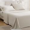 imageBedsure Deep Pocket Queen Sheets  6 Piece Prewashed UltraSoft Queen Sheet Set Fits Mattresses Up to 18 Inches Thick Breathable ampamp Secure Fit Hotel Luxury Bedding Sage GreenLinen