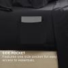 imageBedsure Deep Pocket Queen Sheets  6 Piece Prewashed UltraSoft Queen Sheet Set Fits Mattresses Up to 18 Inches Thick Breathable ampamp Secure Fit Hotel Luxury Bedding Sage GreenBlack