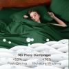 imageBedsure Deep Pocket Queen Sheets Set  Fits Mattresses Up to 21 Inches Thick  4 Piece GentleSoft Bed Sheets Moisture Wicking Soft ampamp Cooling Bedsheet ampamp Pillowcases Easy ampamp Secure Fit Light Grey05  Emerald Green