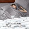imageBedsure Deep Pocket Queen Sheets Set  Fits Mattresses Up to 21 Inches Thick  4 Piece GentleSoft Bed Sheets Moisture Wicking Soft ampamp Cooling Bedsheet ampamp Pillowcases Easy ampamp Secure Fit Light Grey01  Light Grey