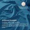 imageBedsure Deep Pocket Queen Sheets Set  Fits Mattresses Up to 21 Inches Thick  4 Piece GentleSoft Bed Sheets Moisture Wicking Soft ampamp Cooling Bedsheet ampamp Pillowcases Easy ampamp Secure Fit Light GreyTeal Blue