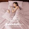 imageBedsure Deep Pocket Queen Sheets Set  Fits Mattresses Up to 21 Inches Thick  4 Piece GentleSoft Bed Sheets Moisture Wicking Soft ampamp Cooling Bedsheet ampamp Pillowcases Easy ampamp Secure Fit Light Grey13  Blush Pink