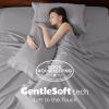 imageBedsure Deep Pocket Queen Sheets Set  Fits Mattresses Up to 21 Inches Thick  4 Piece GentleSoft Bed Sheets Moisture Wicking Soft ampamp Cooling Bedsheet ampamp Pillowcases Easy ampamp Secure Fit Light Grey01  Light Grey