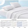 imageBedsure Duvet Cover Cooling Blanket for Hot Sleepers Queen Size Soft ampamp Breathable for Night Sweats AllSeason Lightweight GentleSoft Cooling Comforter Cover Set IceCool Fabric 90x90 Beige01  White No Comforter