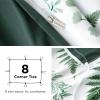 imageBedsure Duvet Cover Queen Size  Reversible Green Queen Duvet Cover Set with Zipper Closure 3 Pieces Floral Patterned Bedding Set with 8 Corner Ties and 2 Pillow Shams05  Mallard Green No Comforter