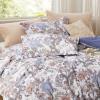 imageBedsure Duvet Cover Queen Size  Reversible Green Queen Duvet Cover Set with Zipper Closure 3 Pieces Floral Patterned Bedding Set with 8 Corner Ties and 2 Pillow Shams02  Blue Blossm No Comforter