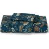 imageBedsure Duvet Cover Queen Size  Reversible Green Queen Duvet Cover Set with Zipper Closure 3 Pieces Floral Patterned Bedding Set with 8 Corner Ties and 2 Pillow Shams06  Navy Blue Floral No Comforter