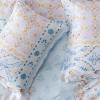 imageBedsure Duvet Cover Queen Size  Reversible Green Queen Duvet Cover Set with Zipper Closure 3 Pieces Floral Patterned Bedding Set with 8 Corner Ties and 2 Pillow Shams03  Winter Sky No Comforter