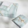 imageBedsure Floral White Quilt Set  Queen Size Reversible Quilt Bedding Set 3 Pieces Lightweight Bedspread Soft Botanical Bed Coverlet with 2 Pillow Shams for All Seasons 90quotx96quot14  Aqua
