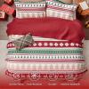 imageBedsure Floral White Quilt Set  Queen Size Reversible Quilt Bedding Set 3 Pieces Lightweight Bedspread Soft Botanical Bed Coverlet with 2 Pillow Shams for All Seasons 90quotx96quot26  Gingerbread Man