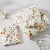 imageBedsure Floral White Quilt Set  Queen Size Reversible Quilt Bedding Set 3 Pieces Lightweight Bedspread Soft Botanical Bed Coverlet with 2 Pillow Shams for All Seasons 90quotx96quot01  Whisper White