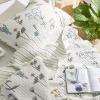 imageBedsure Floral White Quilt Set  Queen Size Reversible Quilt Bedding Set 3 Pieces Lightweight Bedspread Soft Botanical Bed Coverlet with 2 Pillow Shams for All Seasons 90quotx96quot08  Coconut White
