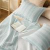 imageBedsure Floral White Quilt Set  Queen Size Reversible Quilt Bedding Set 3 Pieces Lightweight Bedspread Soft Botanical Bed Coverlet with 2 Pillow Shams for All Seasons 90quotx96quot14  Aqua