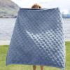 imageBedsure GentleSoft Sage Green Throw Blanket for Couch  Checkered Fleece Blankets Gifts for Women Men Girls Cute Soft Cozy Throw for Bedroom Home Decor Gifts 50x60 InchesAshley Blue