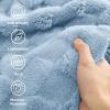 imageBedsure GentleSoft Sage Green Throw Blanket for Couch  Checkered Fleece Blankets Gifts for Women Men Girls Cute Soft Cozy Throw for Bedroom Home Decor Gifts 50x60 InchesSea Blue