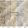 imageBedsure GentleSoft Sage Green Throw Blanket for Couch  Checkered Fleece Blankets Gifts for Women Men Girls Cute Soft Cozy Throw for Bedroom Home Decor Gifts 50x60 InchesLight Brown