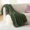 imageBedsure GentleSoft Sage Green Throw Blanket for Couch  Checkered Fleece Blankets Gifts for Women Men Girls Cute Soft Cozy Throw for Bedroom Home Decor Gifts 50x60 InchesBronze Green