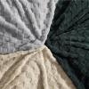 imageBedsure GentleSoft Sage Green Throw Blanket for Couch  Checkered Fleece Blankets Gifts for Women Men Girls Cute Soft Cozy Throw for Bedroom Home Decor Gifts 50x60 InchesMallard Green