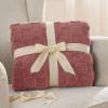 imageBedsure GentleSoft Sage Green Throw Blanket for Couch  Checkered Fleece Blankets Gifts for Women Men Girls Cute Soft Cozy Throw for Bedroom Home Decor Gifts 50x60 InchesDusty Pink