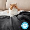 imageBedsure GentleSoft Sherpa Fleece Blankets Queen Size for Bed  Thick and Warm Soft Fuzzy Plush Queen Blanket for Winter Navy 90x90 Inches02  Charcoal
